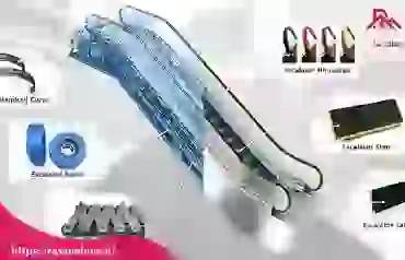 آشنایی با قطعات پله برقی